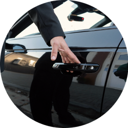 Limousine with driver
