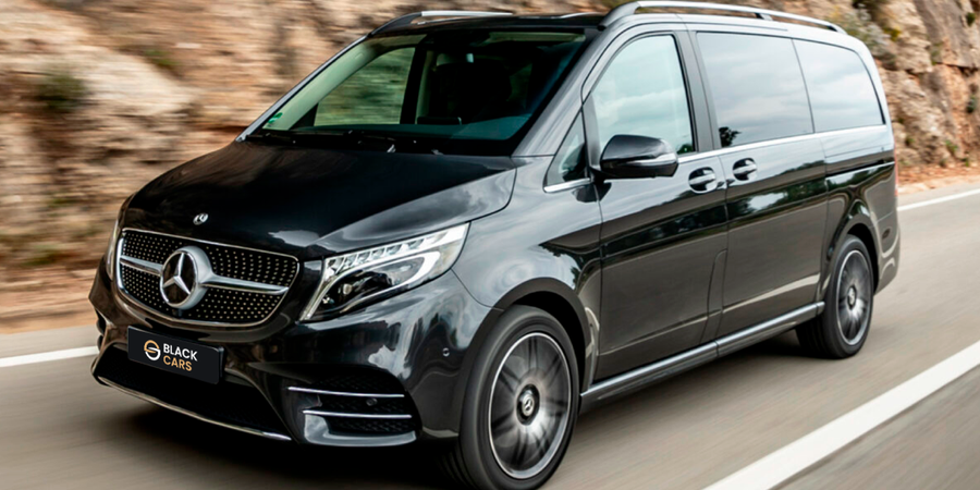 Premium minivan hire with a driver