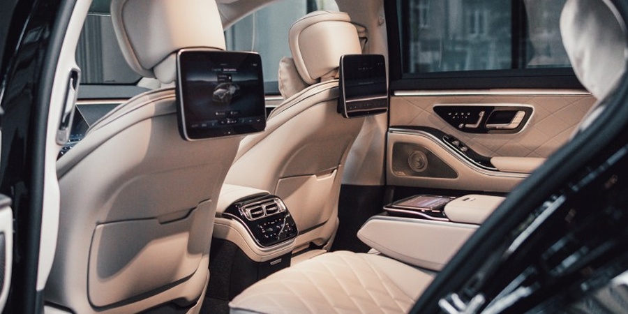 Limousine with driver